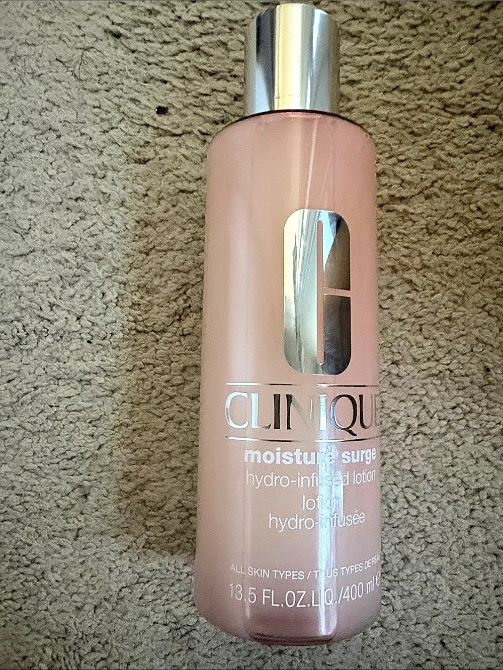 Clinique Moisture Surge Hydro-Infused Lotion Pink NWT